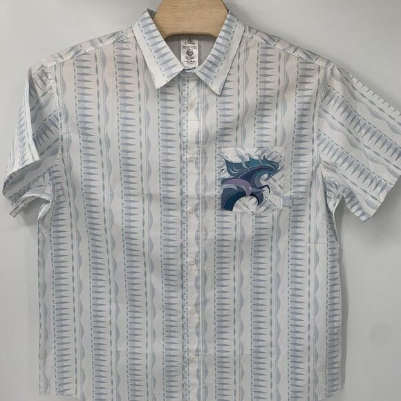 Disney Men's Button Down Britney Lee Featuring The Movie‎ Frozen XL Anna Elsa - Picture 2 of 7